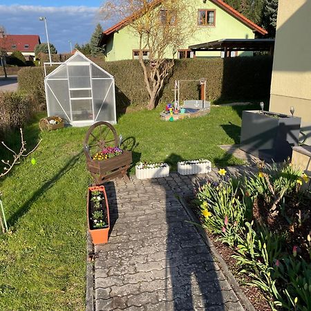 Dorfidyll Im Gruenen Lägenhet Mittelherwigsdorf Exteriör bild